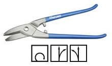 N° 1225275 FREUND PUNCH SNIPS WITH CURVED BLADES L:H ST:ST