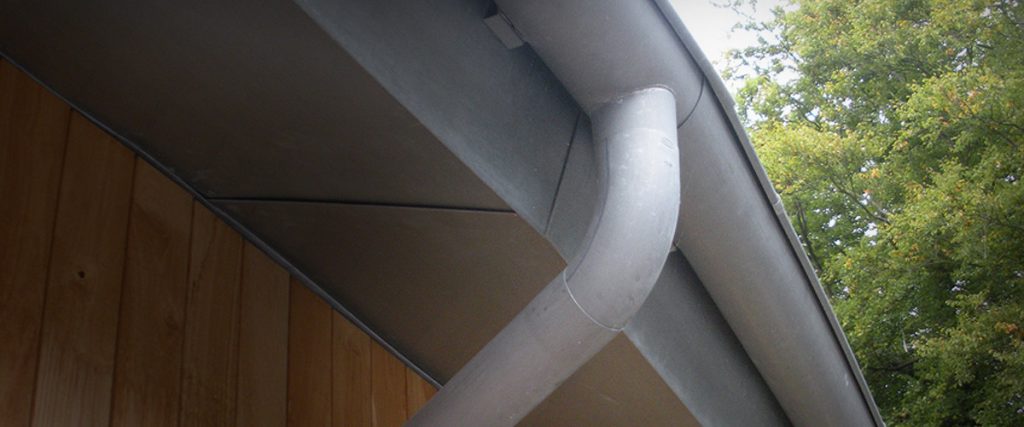 zinc rainwater pipes