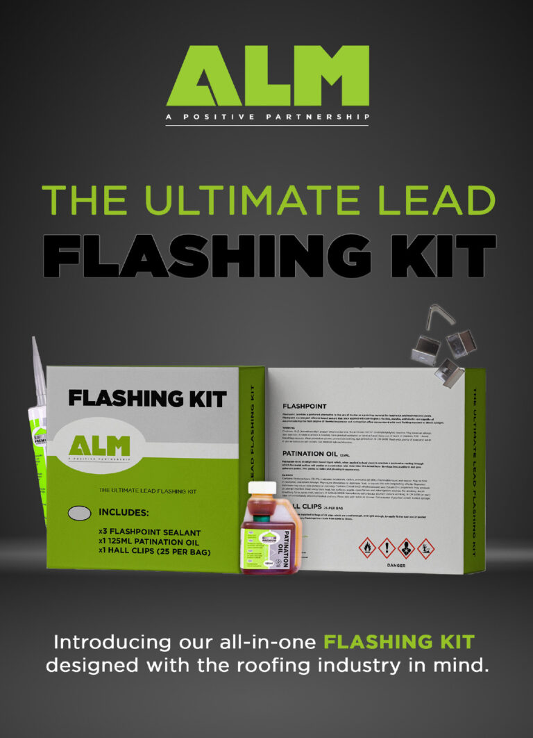 Fleshing Kit ALM supply an all-in-one lead flashing kit containing flashpoint sealant